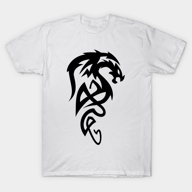 Black Dragon Dragons TShirt TeePublic